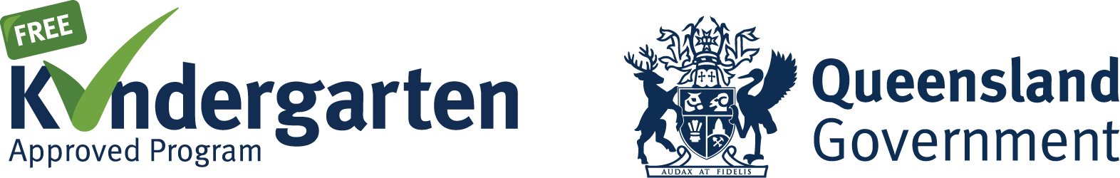 Queensland Government approved kindergarten program tick